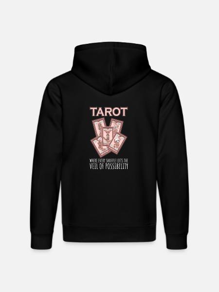 Tarot Card - Stanley/Stella DRUMMER Unisex Organic Hoodie - black