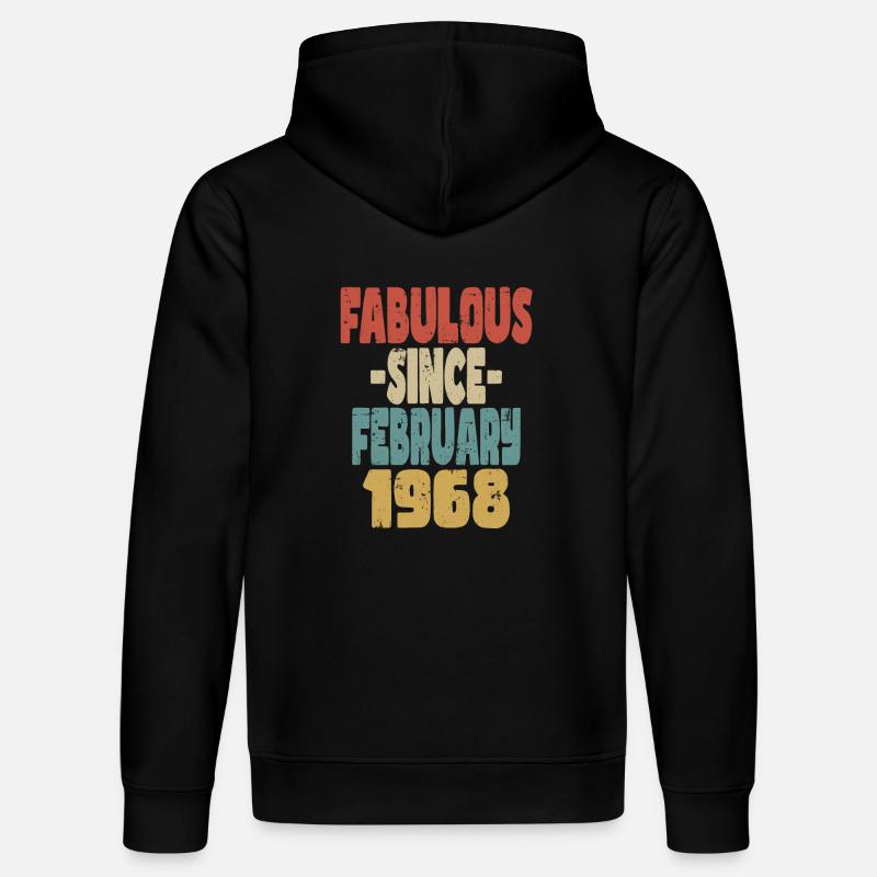 Fabuleux février 1968 - Sweat à capuche bio DRUMMER Stanley/Stella Unisexe - noir