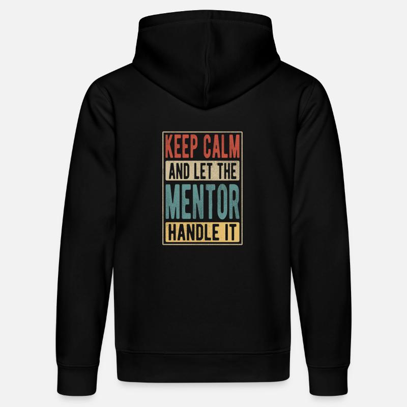 Mentor Rétro Cadeau - Sweat à capuche bio DRUMMER Stanley/Stella Unisexe - noir