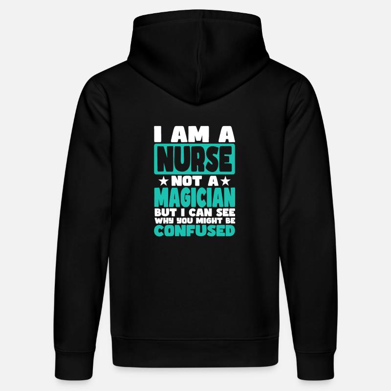 Krankenschwester - Stanley/Stella Unisex Bio-Hoodie DRUMMER  - Schwarz