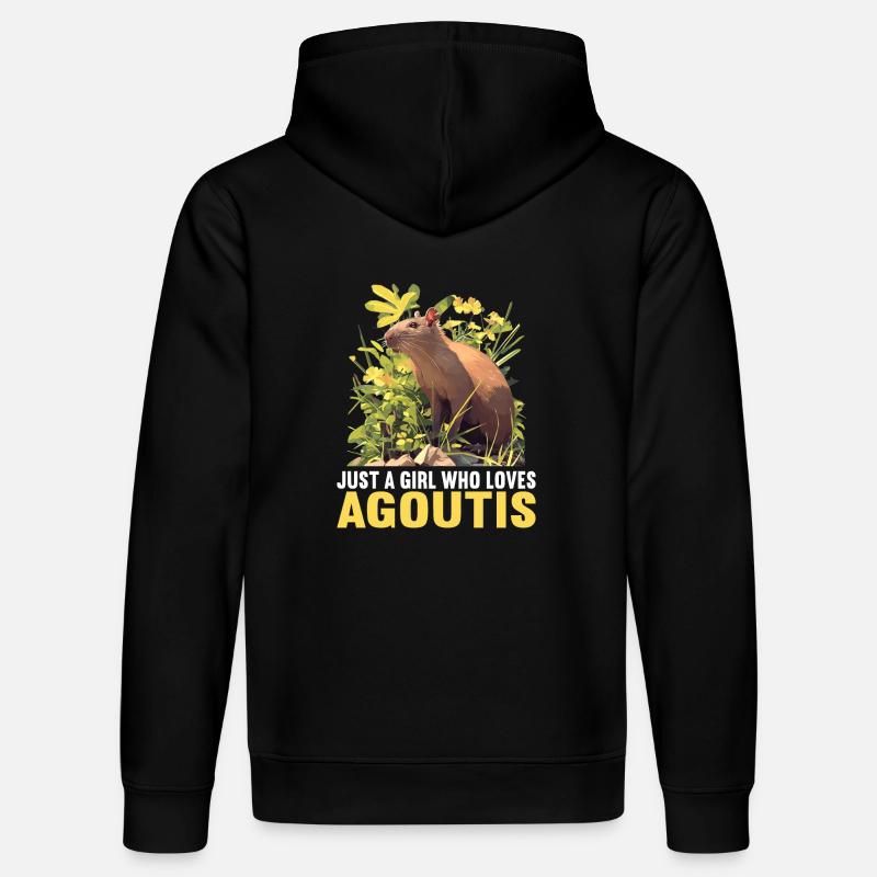 Agouti Agutis Aguti - Sweat à capuche bio DRUMMER Stanley/Stella Unisexe - noir