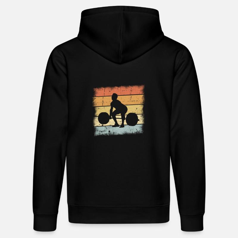 Gewichtheber Geschenk - Stanley/Stella Unisex Bio-Hoodie DRUMMER  - Schwarz