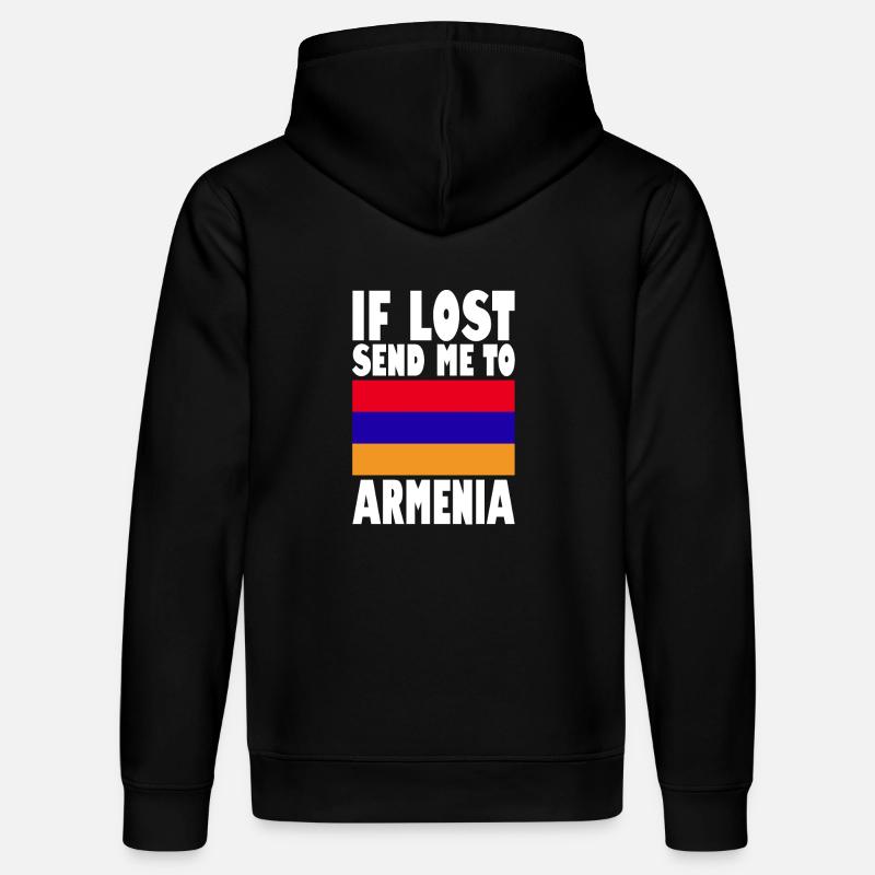 Drapeau de l’Arménie - Sweat à capuche bio DRUMMER Stanley/Stella Unisexe - noir