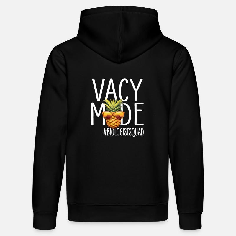 Biologiste Vacances Vacy Mode Biologistescouade - Sweat à capuche bio DRUMMER Stanley/Stella Unisexe - noir