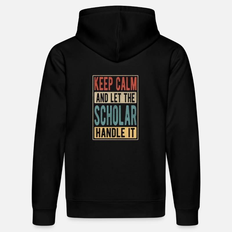 Gelehrten-Retro-Geschenk - Stanley/Stella Unisex Bio-Hoodie DRUMMER  - Schwarz