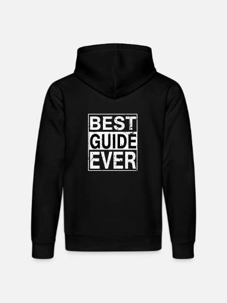 Best Guide ever Guide Gift - Stanley/Stella DRUMMER Unisex Organic Hoodie - black