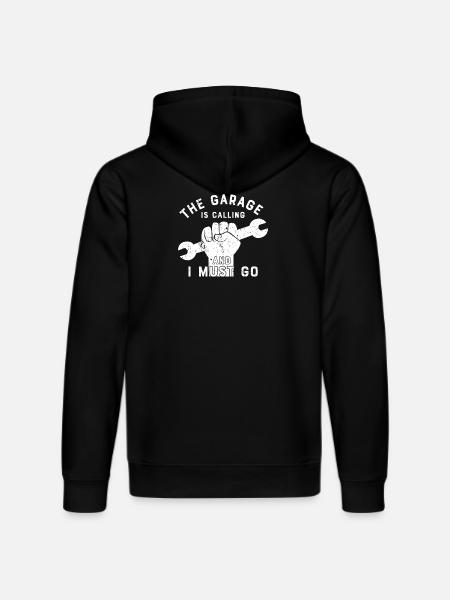 mechanic - Stanley/Stella DRUMMER Unisex Organic Hoodie - black