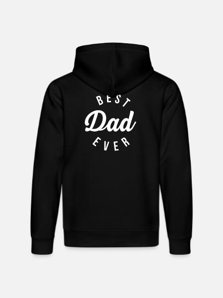 Legend 2026 Best Dad Ever - Stanley/Stella DRUMMER Unisex Organic Hoodie - black