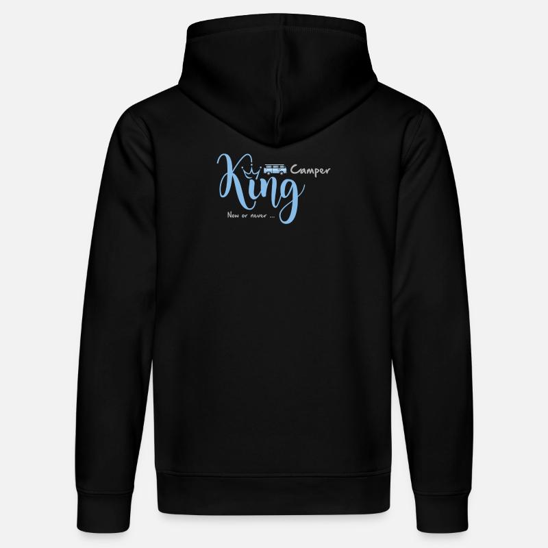 Camper King - Sweat à capuche bio DRUMMER Stanley/Stella Unisexe - noir