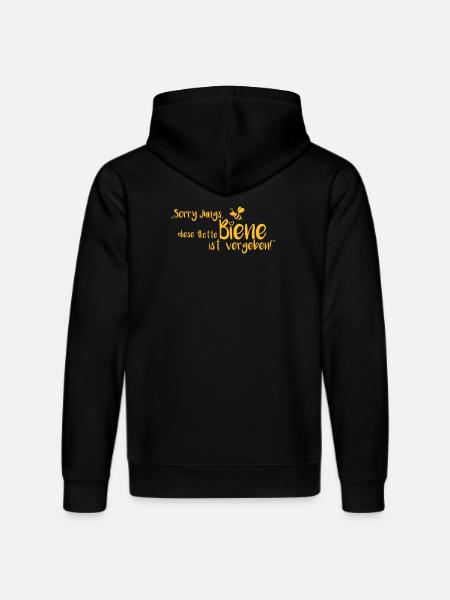 Junggesellenabschied flotte Biene - Stanley/Stella Unisex Bio-Hoodie DRUMMER  - Schwarz