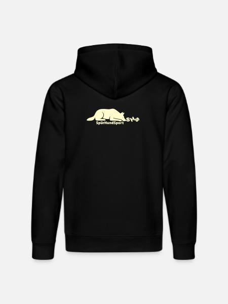 SHS Logo lemon - Stanley/Stella Unisex Bio-Hoodie DRUMMER  - Schwarz