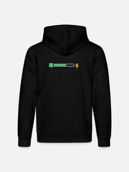 energy - Stanley/Stella DRUMMER Unisex Organic Hoodie - black