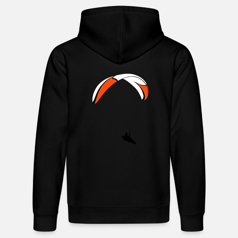 Paraglider XC - Stanley/Stella Unisex Bio-Hoodie DRUMMER - Schwarz