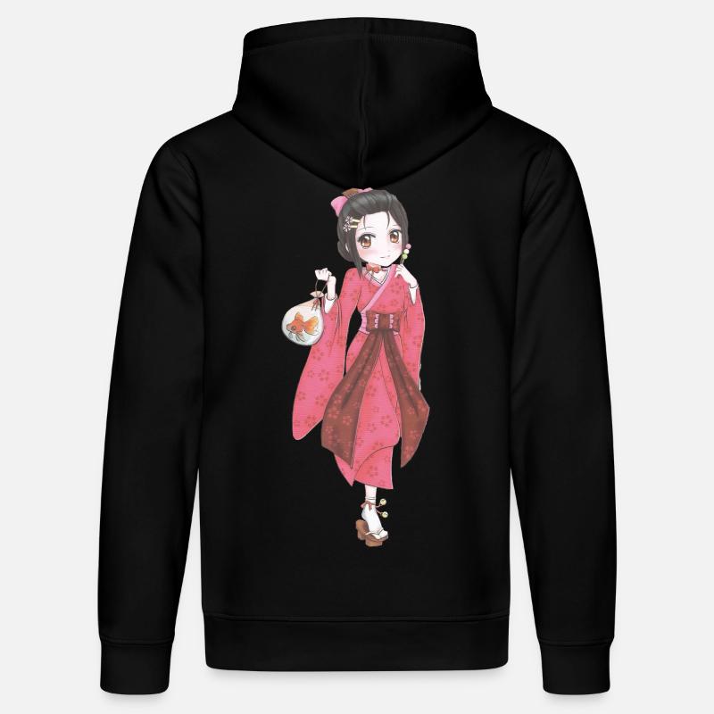 Manga - Stanley/Stella DRUMMER Unisex Organic Hoodie - black