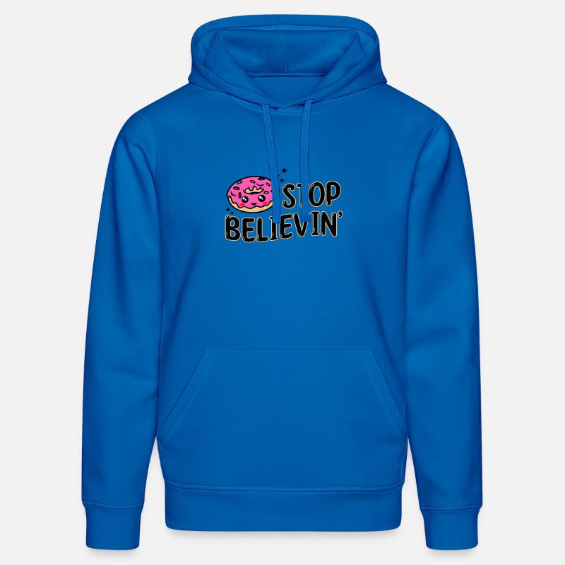 Sweets Snacking Statement Delicious Donut - Stanley/Stella DRUMMER Unisex Organic Hoodie - royal blue