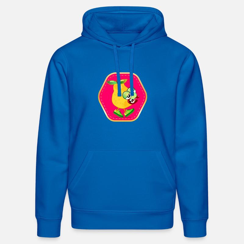 HOBBY JOGGING COURSE POIRE - Sweat à capuche bio DRUMMER Stanley/Stella Unisexe - bleu roi