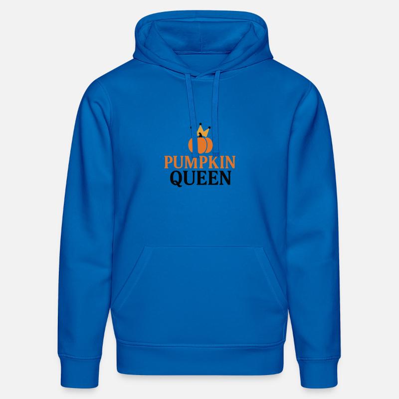 Conception de reines de citrouilles - Sweat à capuche bio DRUMMER Stanley/Stella Unisexe - bleu roi