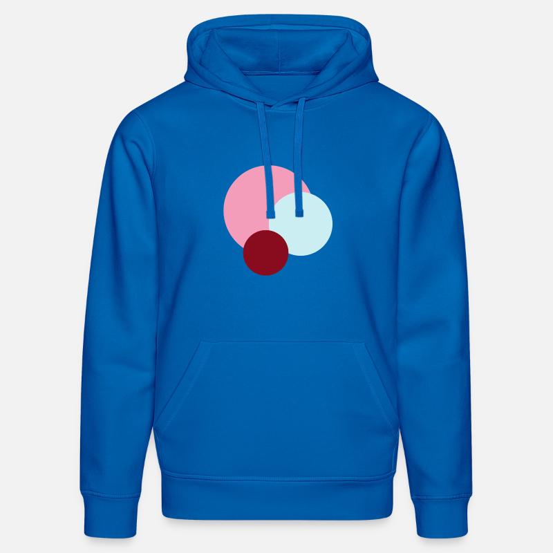 Planètes dans l’Univers Rose - Sweat à capuche bio DRUMMER Stanley/Stella Unisexe - bleu roi