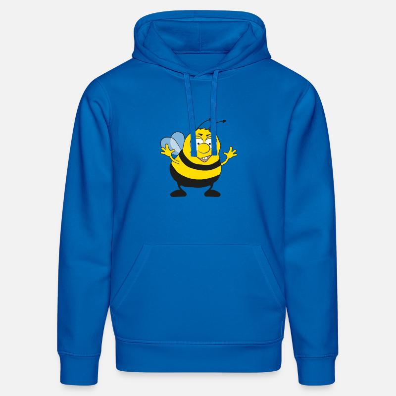 Brummy, le bourdon cool - Sweat à capuche bio DRUMMER Stanley/Stella Unisexe - bleu roi
