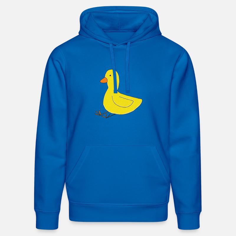 Impressionnisme de canard - Sweat à capuche bio DRUMMER Stanley/Stella Unisexe - bleu roi