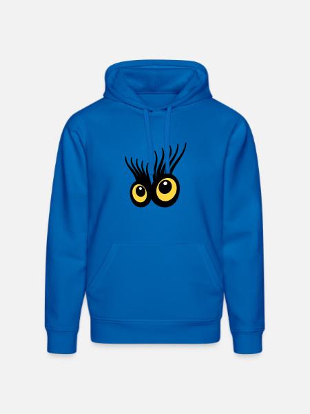 Eyes - Stanley/Stella DRUMMER Unisex Organic Hoodie - royal blue