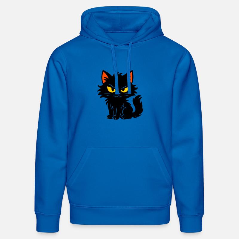 Chaton doux - Sweat à capuche bio DRUMMER Stanley/Stella Unisexe - bleu roi