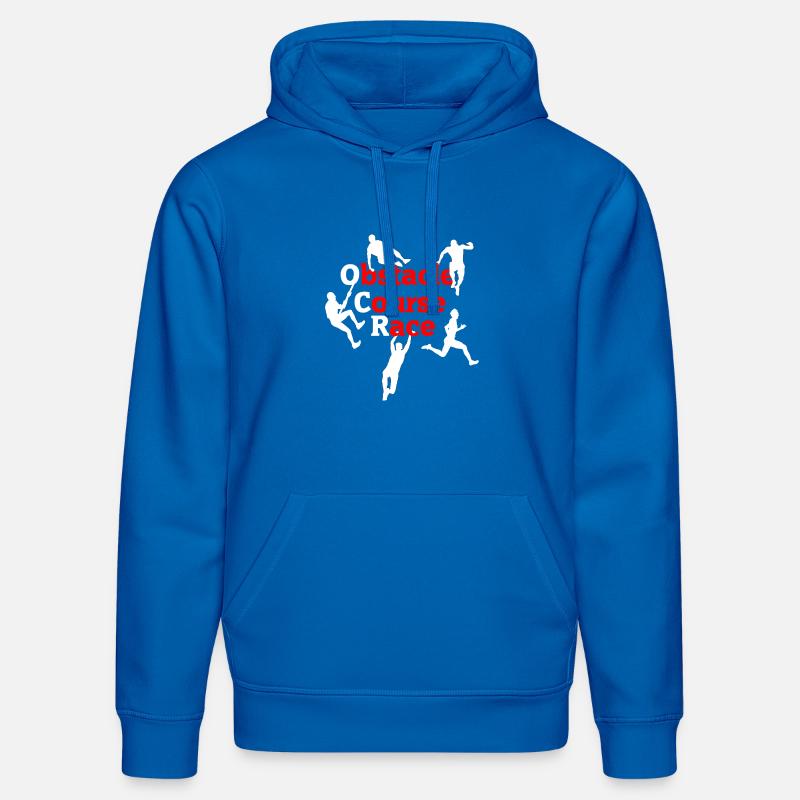 OCR Chaos – Conception d’actions d’obstacles - Sweat à capuche bio DRUMMER Stanley/Stella Unisexe - bleu roi