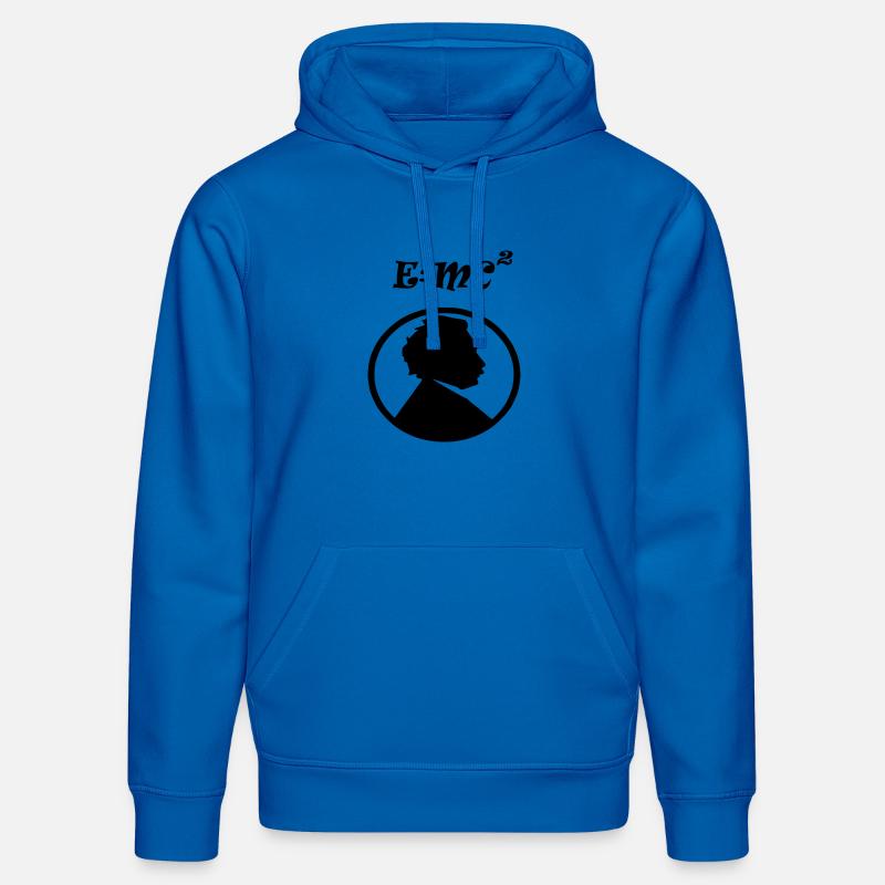 e mc2 - Sweat à capuche bio DRUMMER Stanley/Stella Unisexe - bleu roi