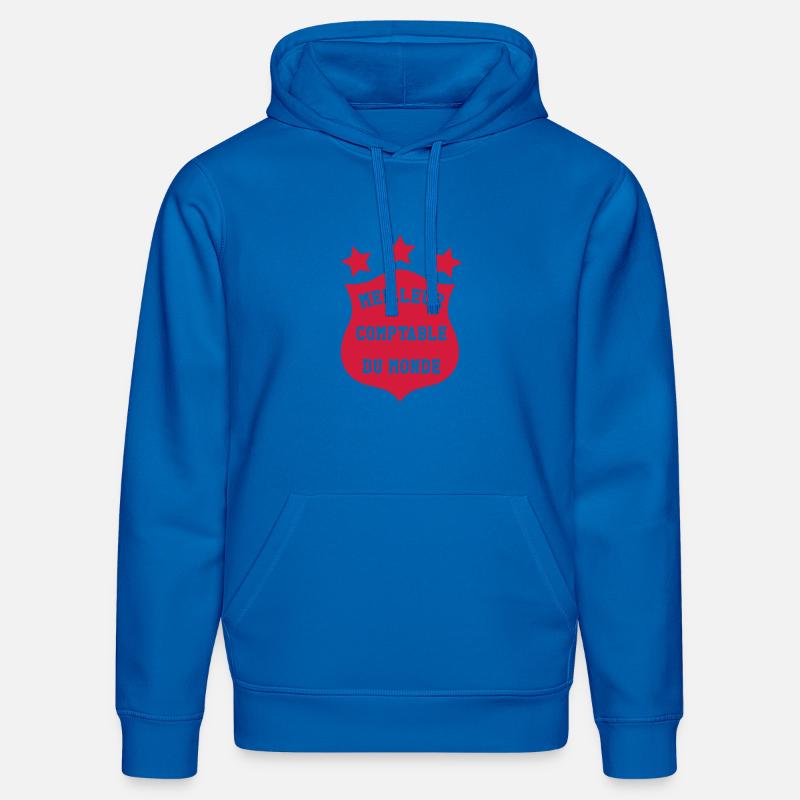 comptable / comptabilité / argent / Finance / Euro - Sweat à capuche bio DRUMMER Stanley/Stella Unisexe - bleu roi