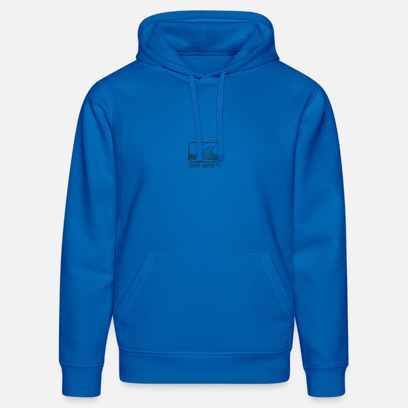 Mode de surf élégante - Sweat à capuche bio DRUMMER Stanley/Stella Unisexe - bleu roi