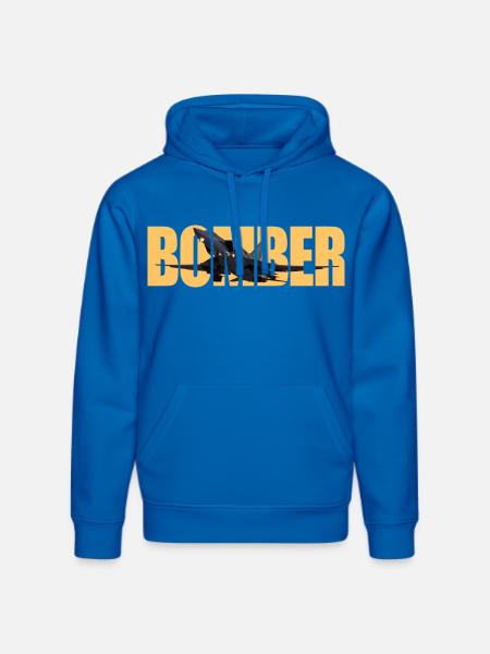 Bomber Tu-22 M3 - Stanley/Stella DRUMMER Unisex Organic Hoodie - royal blue