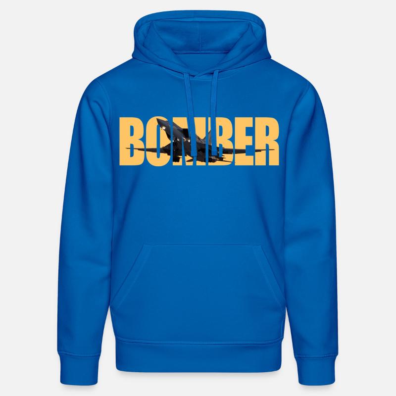 Bomber Tu-22 M3 - Stanley/Stella DRUMMER Unisex Organic Hoodie - royal blue