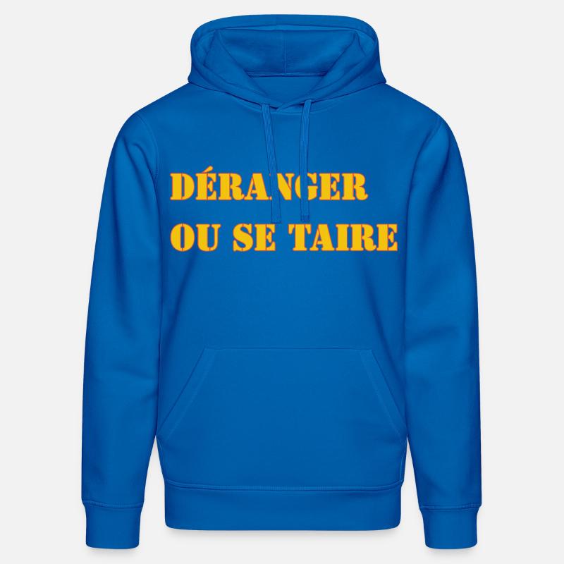 STÖREN ODER SCHWEIGEN. - Stanley/Stella Unisex Bio-Hoodie DRUMMER  - Königsblau