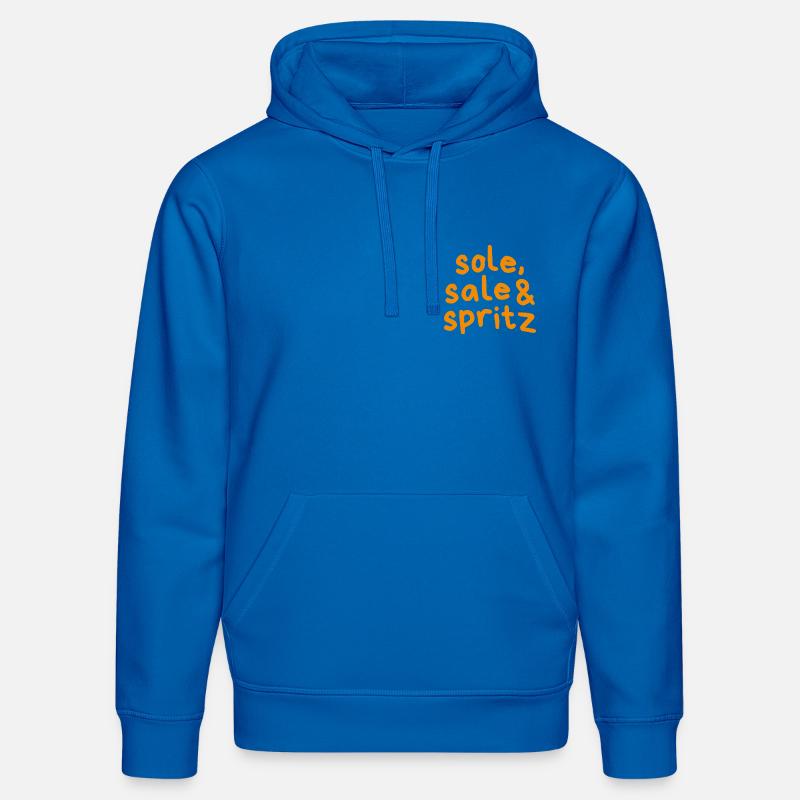 Spritz en vente unique - Sweat à capuche bio DRUMMER Stanley/Stella Unisexe - bleu roi