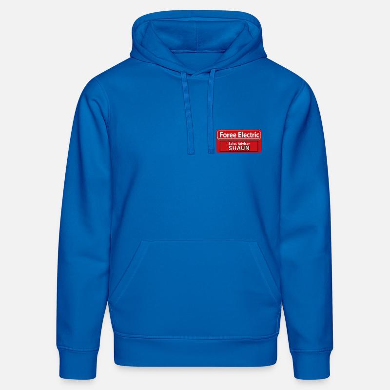 Foree Electric - Sweat à capuche bio DRUMMER Stanley/Stella Unisexe - bleu roi