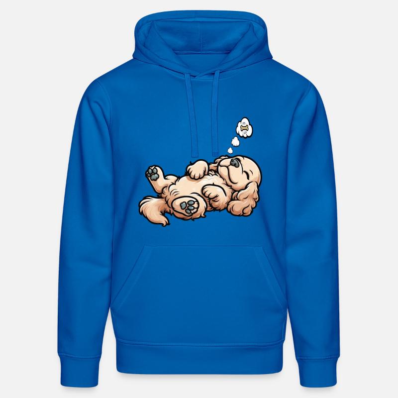 Cocker Spaniel Cockerhund Cocker Spaniel Besitzer - Stanley/Stella Unisex Bio-Hoodie DRUMMER  - Königsblau