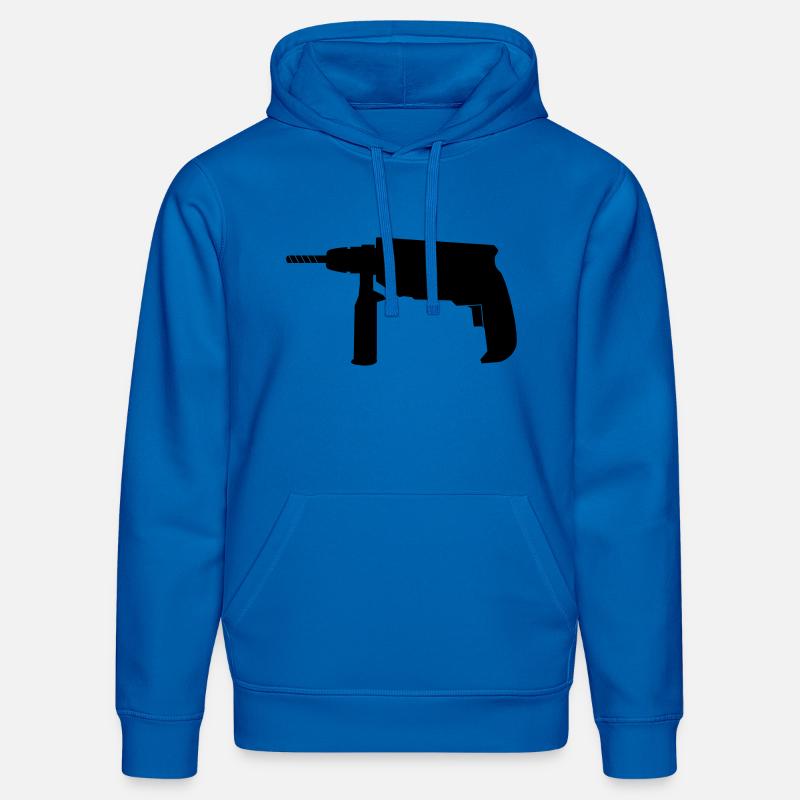 Foreur - Sweat à capuche bio DRUMMER Stanley/Stella Unisexe - bleu roi