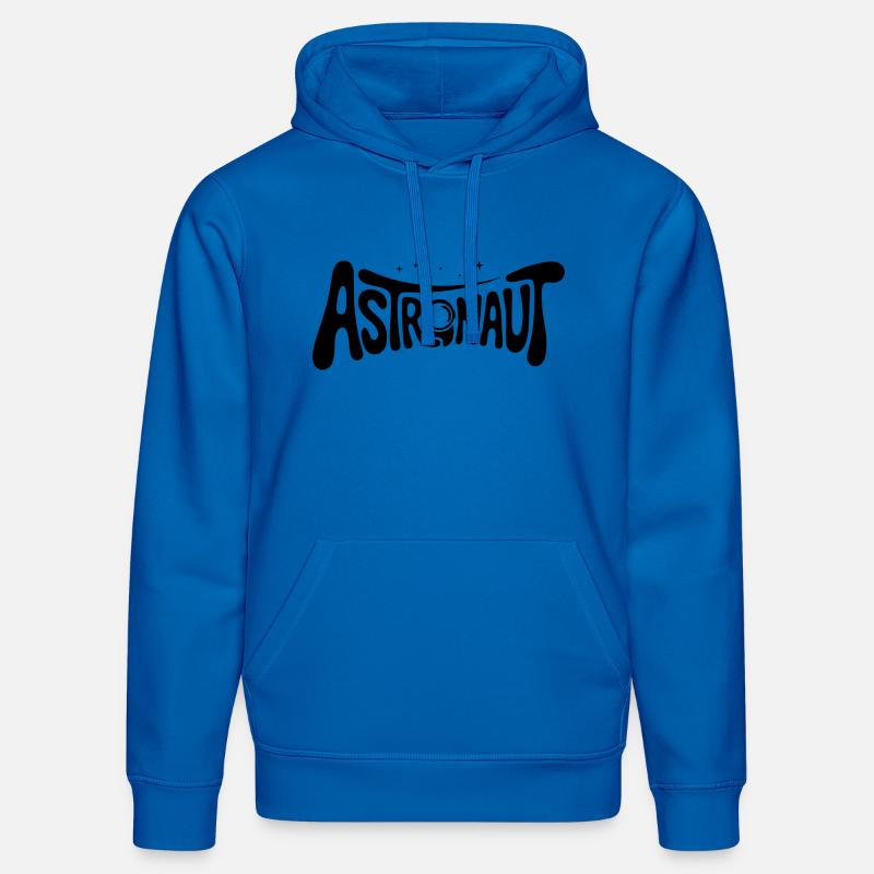 Astronaute - Cool Astonomy Logo - Sweat à capuche bio DRUMMER Stanley/Stella Unisexe - bleu roi