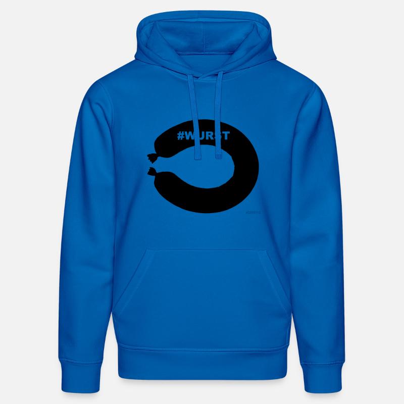 Fleischwurst Geschenk Geschenkidee Idee - Stanley/Stella Unisex Bio-Hoodie DRUMMER  - Königsblau
