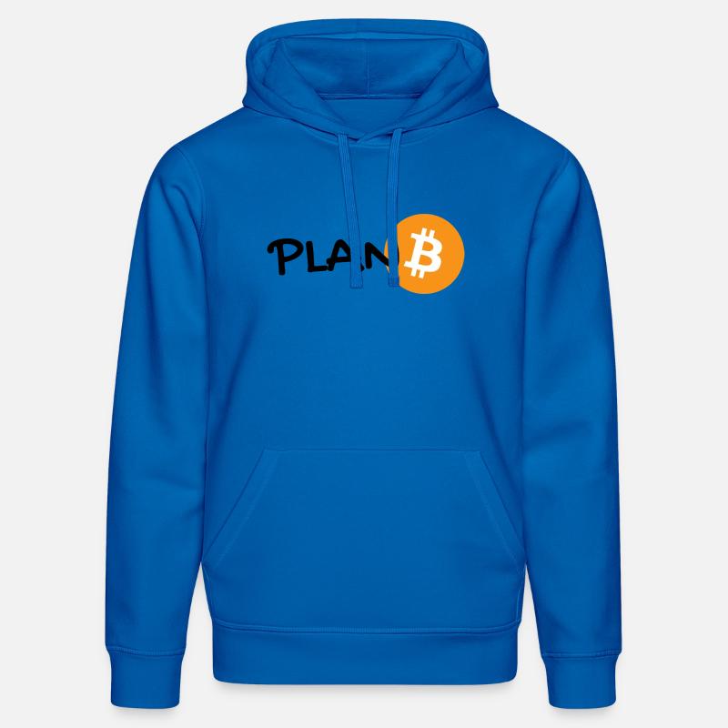 plan B - bitcoin Plan Bitcoin - Hoodl - Sweat à capuche bio DRUMMER Stanley/Stella Unisexe - bleu roi