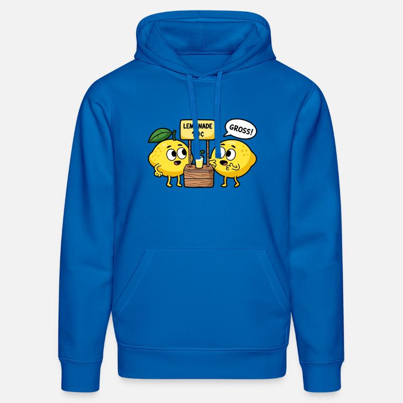 Lemon Comic – Limonade pour 10 cents - Sweat à capuche bio DRUMMER Stanley/Stella Unisexe - bleu roi