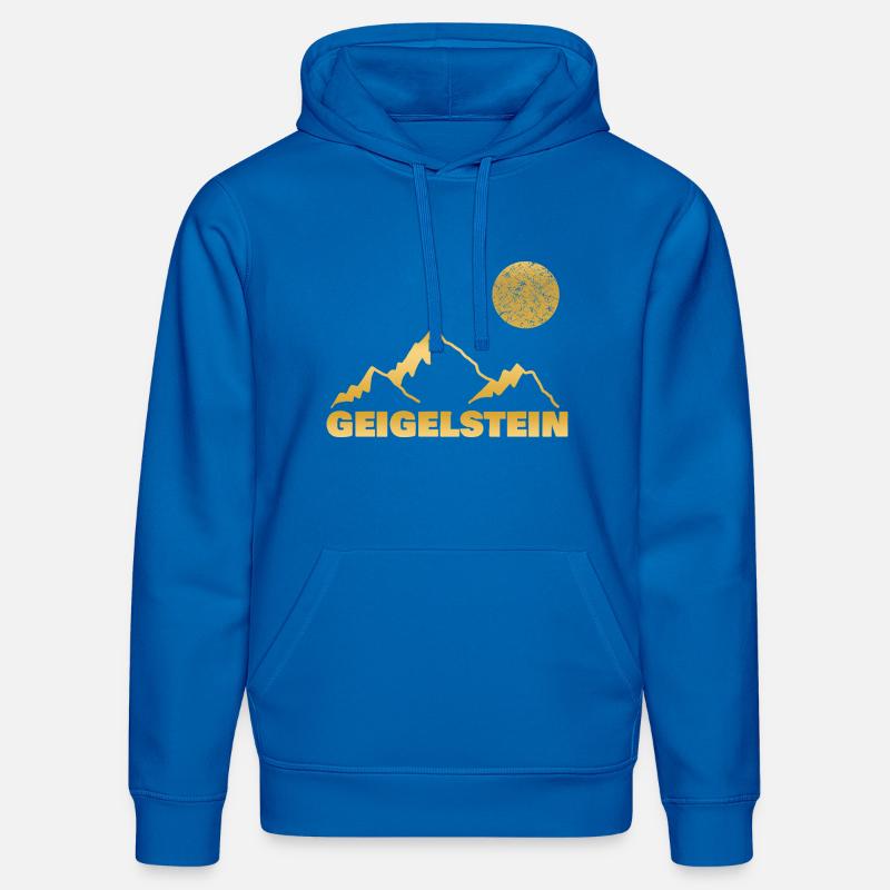 Geigelstein - Sweat à capuche bio DRUMMER Stanley/Stella Unisexe - bleu roi