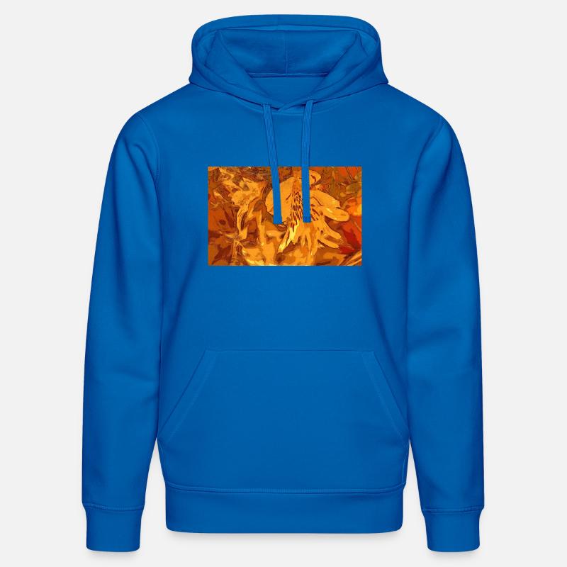 Fantasy ocre - Sweat à capuche bio DRUMMER Stanley/Stella Unisexe - bleu roi