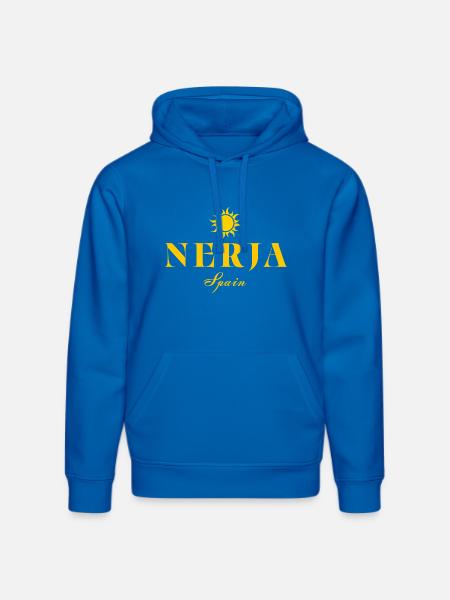 Nerja Sun Spanien-Logo - Stanley/Stella Unisex Bio-Hoodie DRUMMER - Königsblau