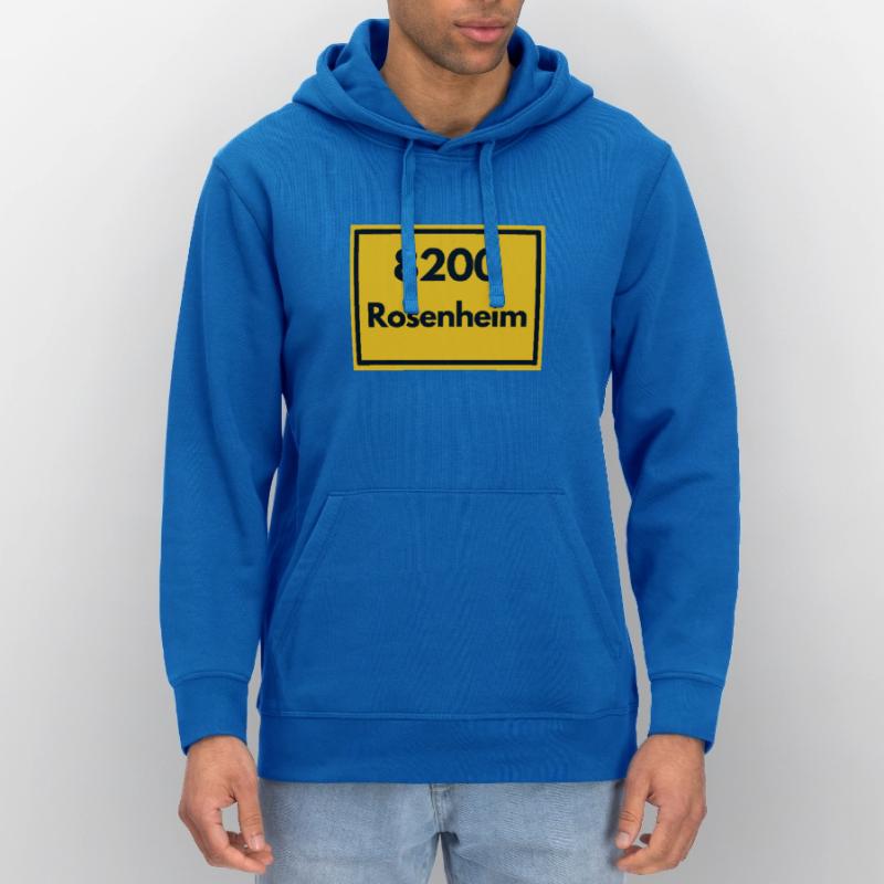 OLD POSTCODE POSTCODE RETRO 8200 ROSENHEIM Stanley/Stella DRUMMER Unisex Organic Hoodie