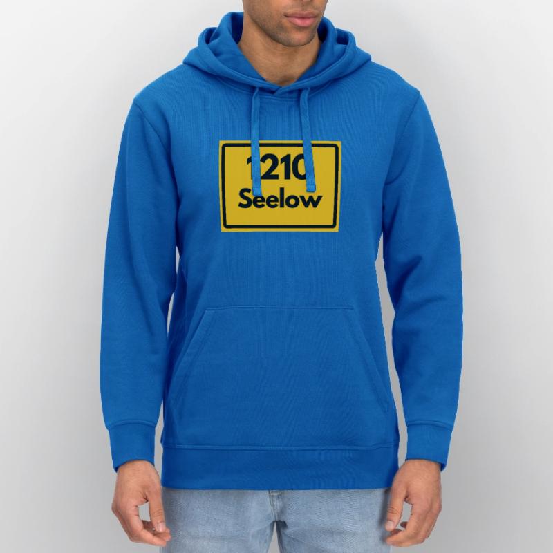 OLD POSTCODE POSTCODE RETRO 1210 SEELOW HEIMAT Stanley/Stella DRUMMER Unisex Organic Hoodie