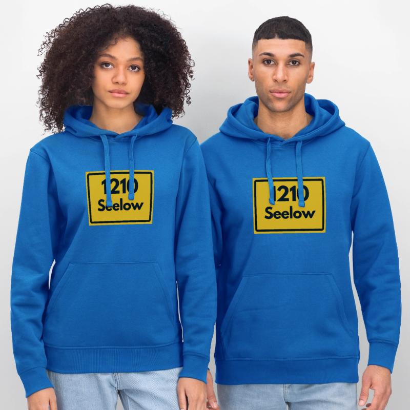OLD POSTCODE POSTCODE RETRO 1210 SEELOW HEIMAT Stanley/Stella DRUMMER Unisex Organic Hoodie