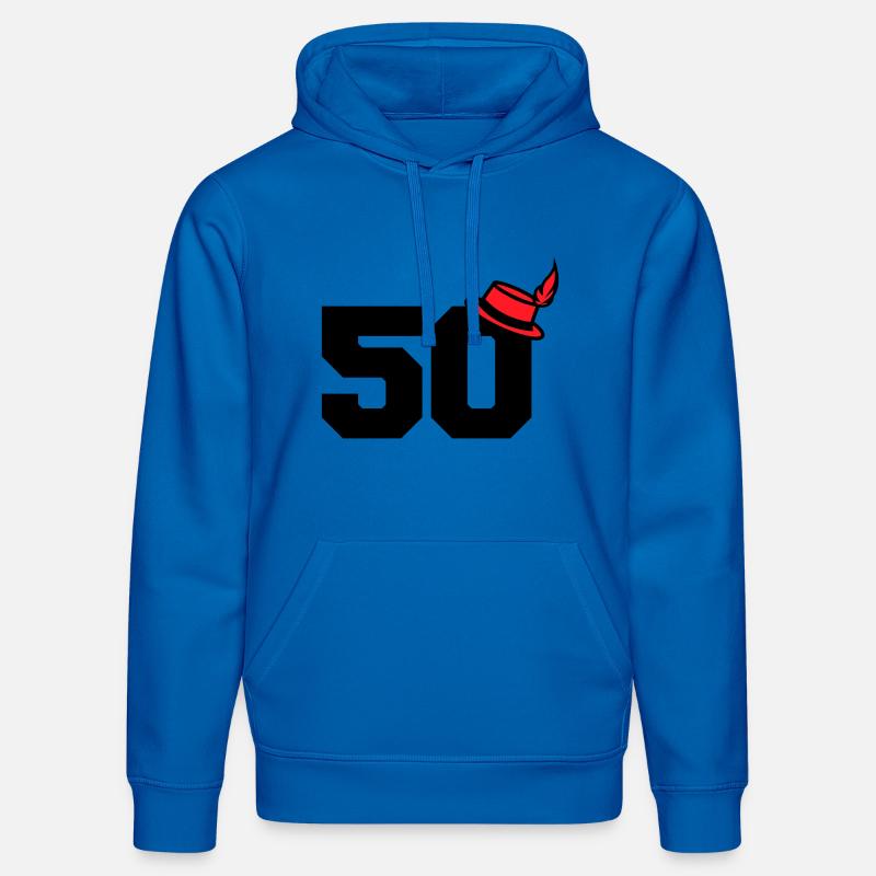 50 - Sweat à capuche bio DRUMMER Stanley/Stella Unisexe - bleu roi