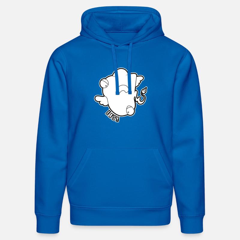 Flyguy - Sweat à capuche bio DRUMMER Stanley/Stella Unisexe - bleu roi