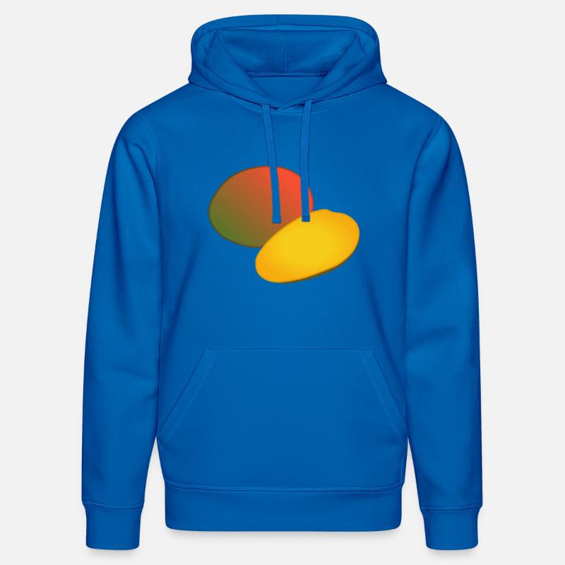 Gradient du duo de mangues tropicales - Sweat à capuche bio DRUMMER Stanley/Stella Unisexe - bleu roi